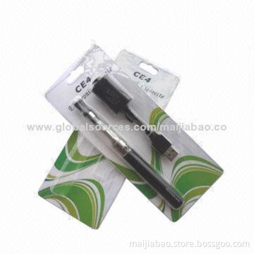 eGo CE4 Blister Pack E-cigarette with CE and RoHS Marks, 1.6mL Capacity